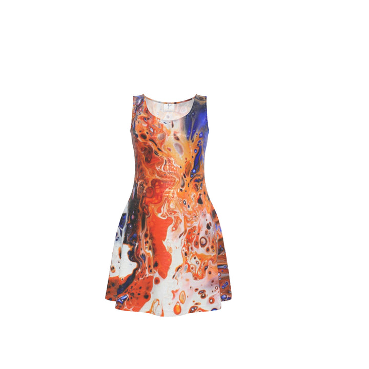 Velvet skater dress Winter Inferno