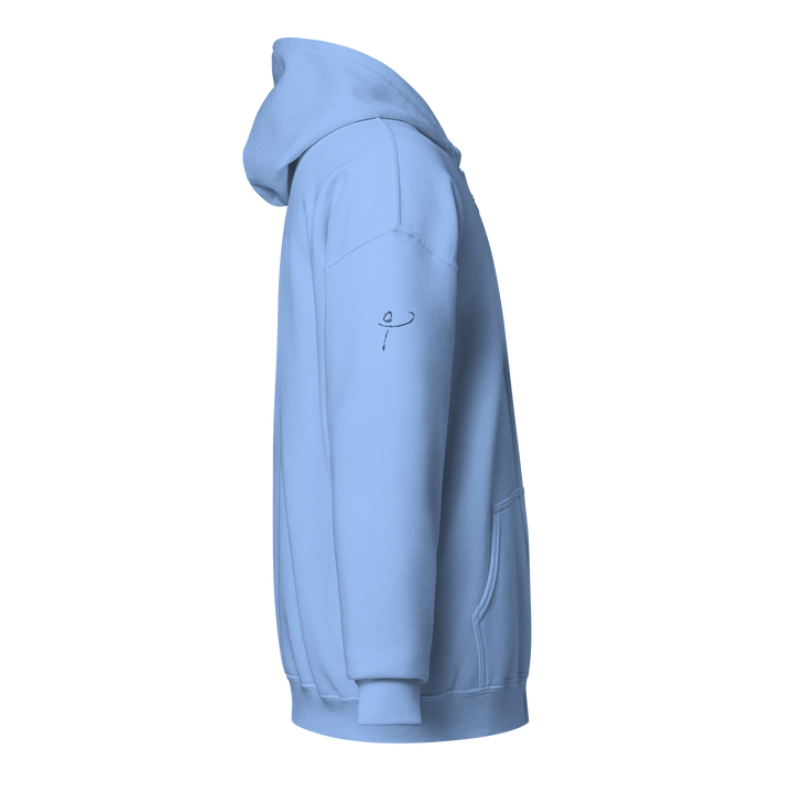 Heavy blend zip hoodie "Nothing personal"