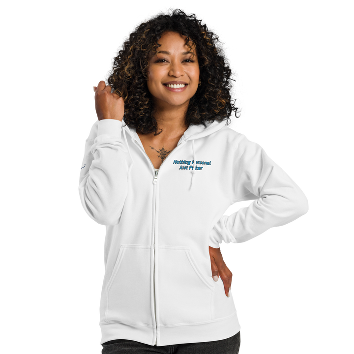 Heavy blend zip hoodie "Nothing personal"