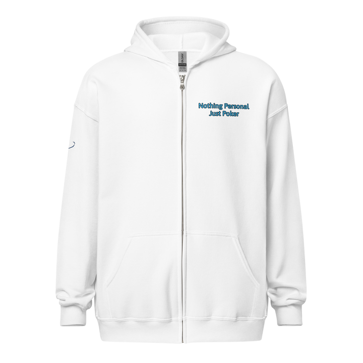 Heavy blend zip hoodie "Nothing personal"