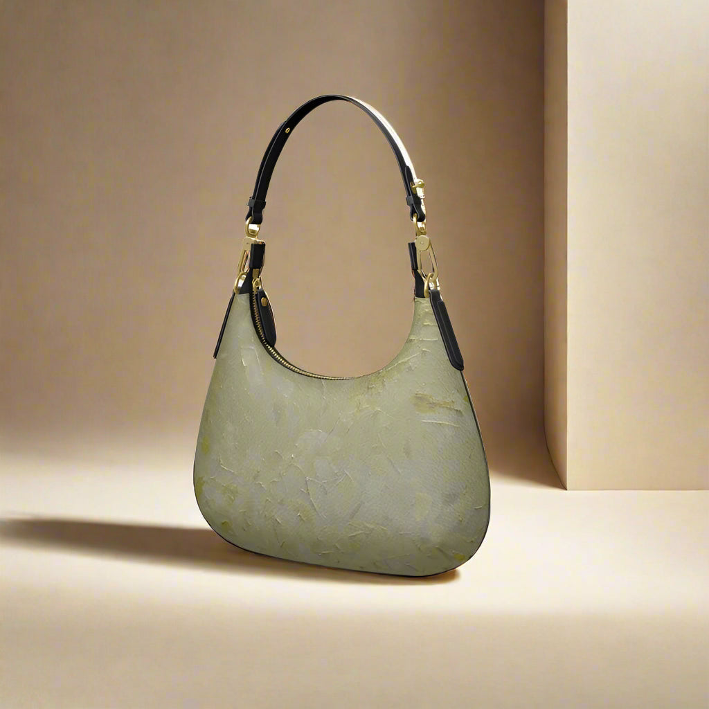 Gold WandY Mini Curve Bag