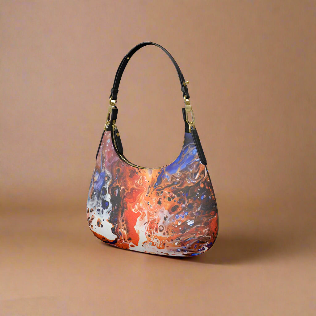 Winter Inferno Mini Curve Bag