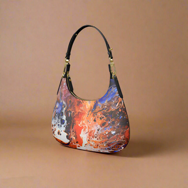 Winter Inferno Mini Curve Bag