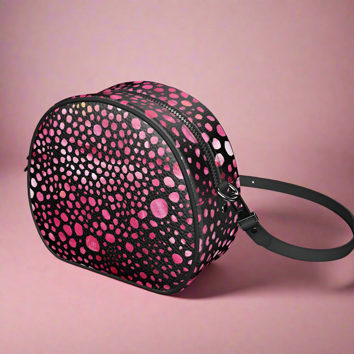 Round Crossbody Bag Pink