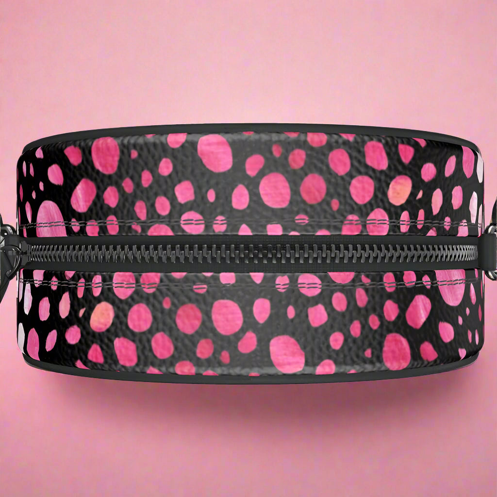 Round Crossbody Bag Pink