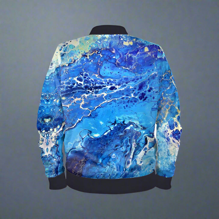 Men BlueX bomber jacket