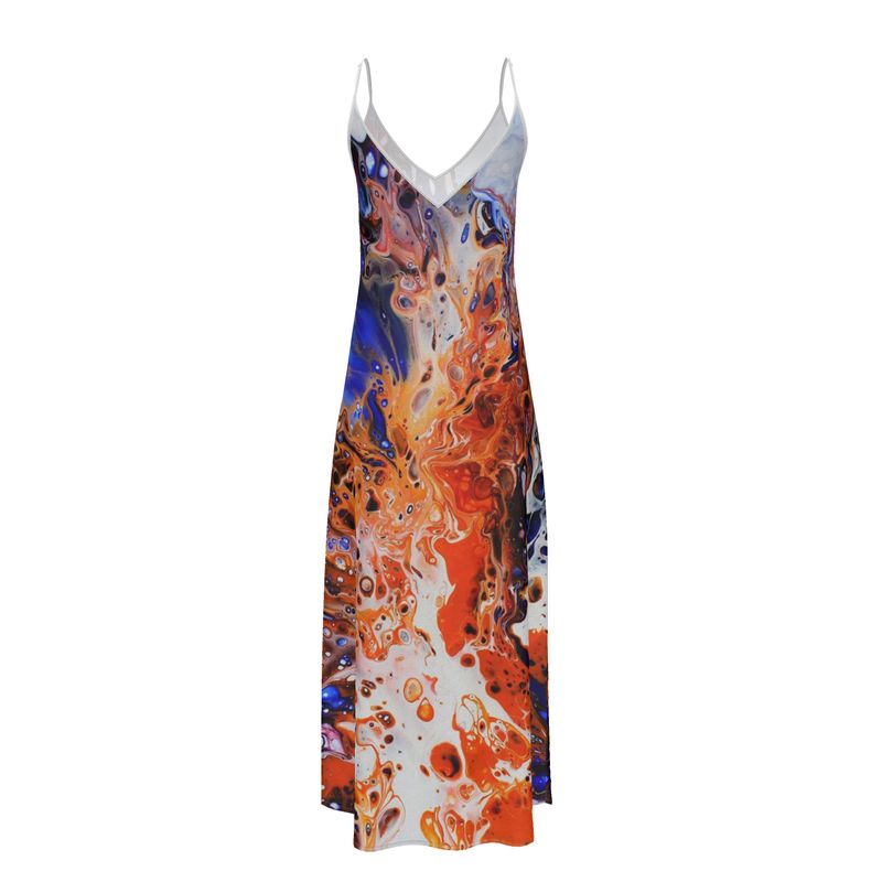 Slip dress Winter Inferno