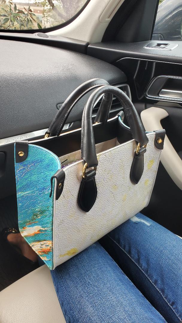 Lynn bag in WandY and Dolphin