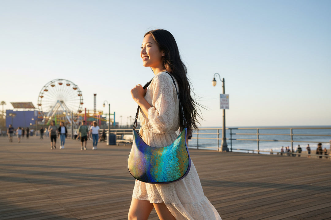 Very Limited Edition ~ Curve Hobo Bag Abyss