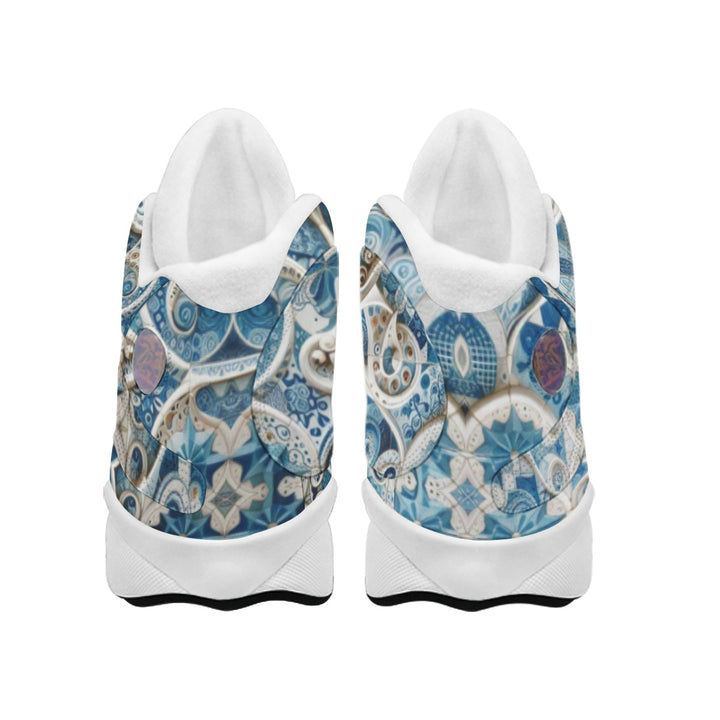 Women's Curved Basketball Shoes With Thick Soles