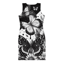 Load image into Gallery viewer, Bodycon dress BW Season
