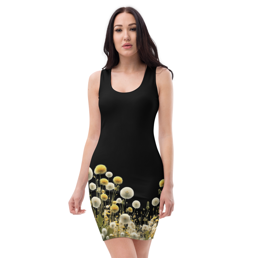 Bodycon dress Dandelion in black