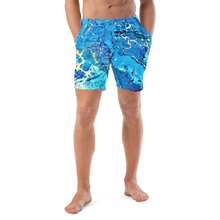 Load image into Gallery viewer, Men&#39;s swim trunks BlueX
