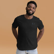 Load image into Gallery viewer, Unisex cotton t-shirt with Embroidery
