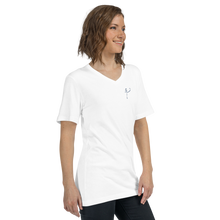 Load image into Gallery viewer, Unisex Short Sleeve V-Neck T-Shirt of colors!
