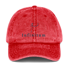 Load image into Gallery viewer, Vintage Cotton Twill Cap Infinitum
