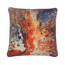 Load image into Gallery viewer, Winter Inferno on cushion
