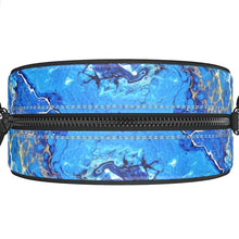 Load image into Gallery viewer, Round Crossbody bag BlueX
