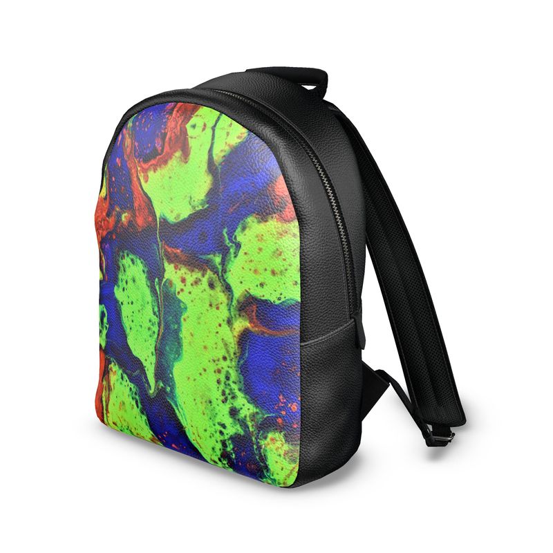 Algae Colville leather Backpack