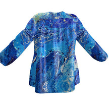 Load image into Gallery viewer, BlueX blouse
