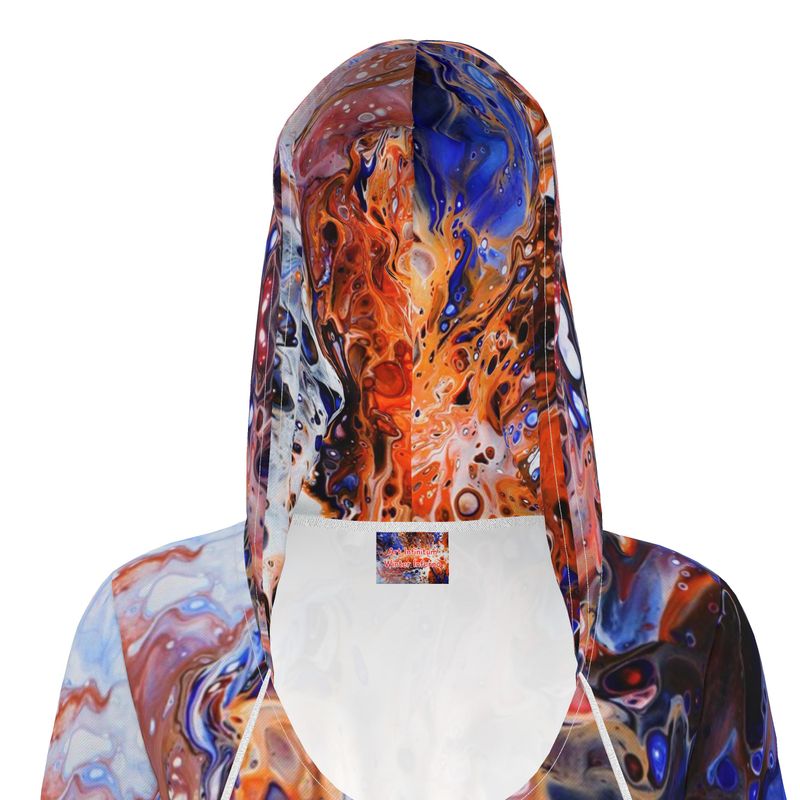 Winter Inferno hoodie dress