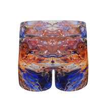 Load image into Gallery viewer, Winter Inferno swim trunks
