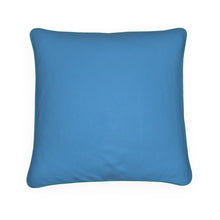 Load image into Gallery viewer, Blue Infinitum cushion
