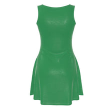 Load image into Gallery viewer, Velvet or Jersey skater dress Holiday
