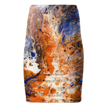 Load image into Gallery viewer, Pencil skirt Winter Inferno

