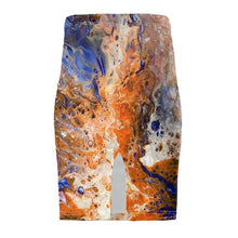 Load image into Gallery viewer, Pencil skirt Winter Inferno
