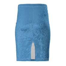 Load image into Gallery viewer, Pencil skirt Blue Infinitum
