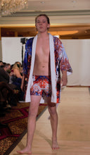 Load image into Gallery viewer, Winter Inferno swim trunks

