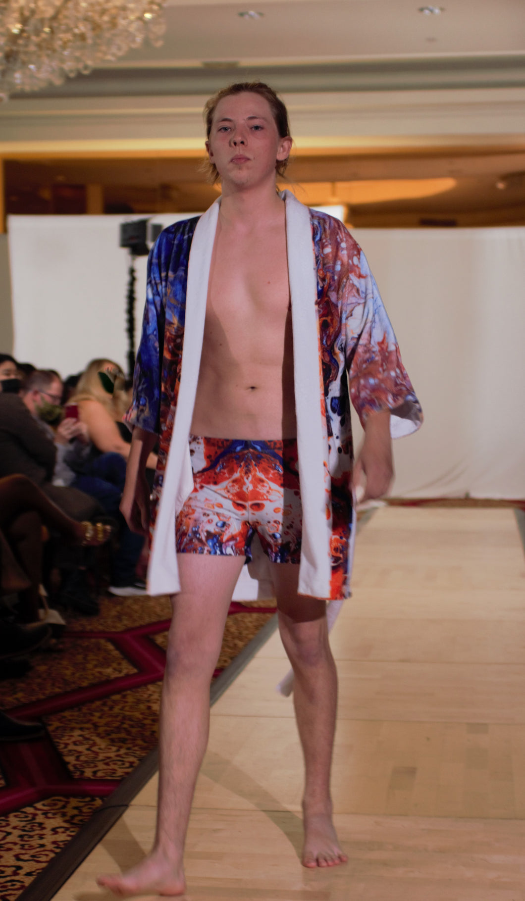 Winter Inferno swim trunks
