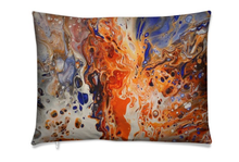 Load image into Gallery viewer, Winter Inferno on cushion
