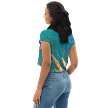 Load image into Gallery viewer, Crop Tee Dolphin
