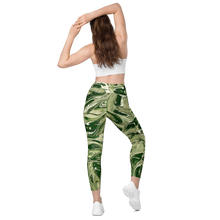Load image into Gallery viewer, Crossover leggings with pockets Commando
