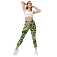 Load image into Gallery viewer, Crossover leggings with pockets Commando
