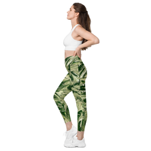 Load image into Gallery viewer, Crossover leggings with pockets Commando

