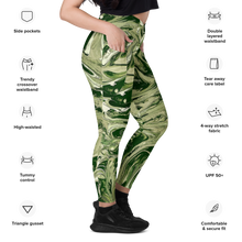 Load image into Gallery viewer, Crossover leggings with pockets Commando
