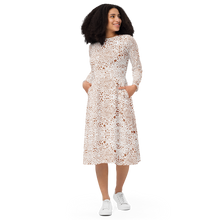 Load image into Gallery viewer, Snow Pink midi dress
