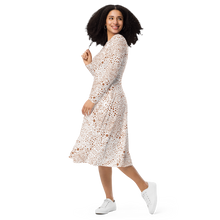Load image into Gallery viewer, Snow Pink midi dress
