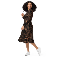 Load image into Gallery viewer, Midi dress Midnight Pink

