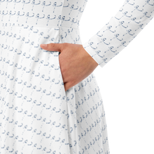 Load image into Gallery viewer, Midi dress Art Infinitum White
