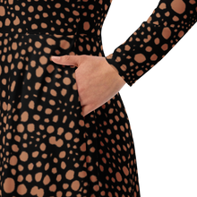 Load image into Gallery viewer, Midi dress Midnight Pink
