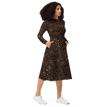 Load image into Gallery viewer, Midi dress Midnight Pink
