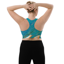 Load image into Gallery viewer, Longline Sports bra Dolphin
