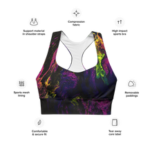 Load image into Gallery viewer, Longline Sports bra Flow
