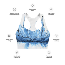 Load image into Gallery viewer, Longline Sports bra Drop
