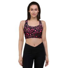 Load image into Gallery viewer, Longline Sports bra Pink
