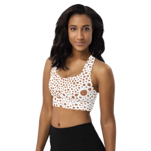 Load image into Gallery viewer, Longline Sports bra Snow Pink
